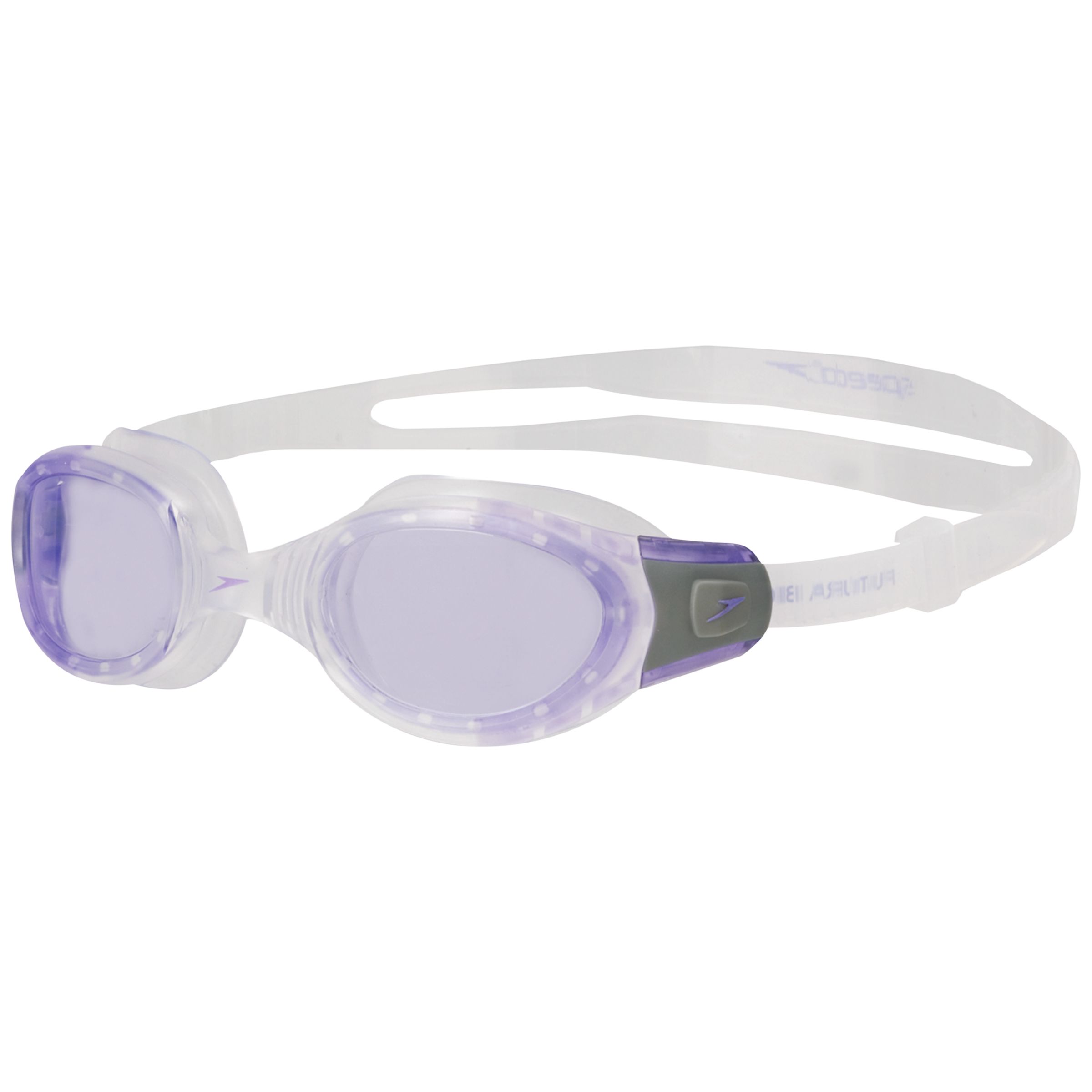 Speedo Futura Biofuse Goggles, Clear/Purple
