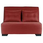 John Lewis Puccini Small Sofa Bed, Rouge, width 120cm