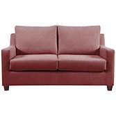 John Lewis Bizet Small Sofa Bed with Open Sprung Mattress, Red, width 158cm