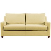 John Lewis Bizet Large Sofa Bed with Memory Foam Matress, Gold, width 208cm