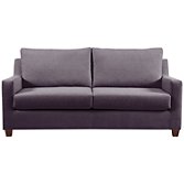 John Lewis Bizet Large Sofa Bed with Memory Foam Matress, Purple, width 208cm