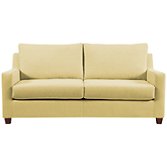 John Lewis Bizet Large Sofa Bed with Open Sprung Mattress, Gold, width 208cm