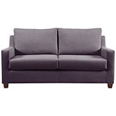 John Lewis Bizet Medium Sofa Bed with Memory Foam Mattress, Purple, width 178cm