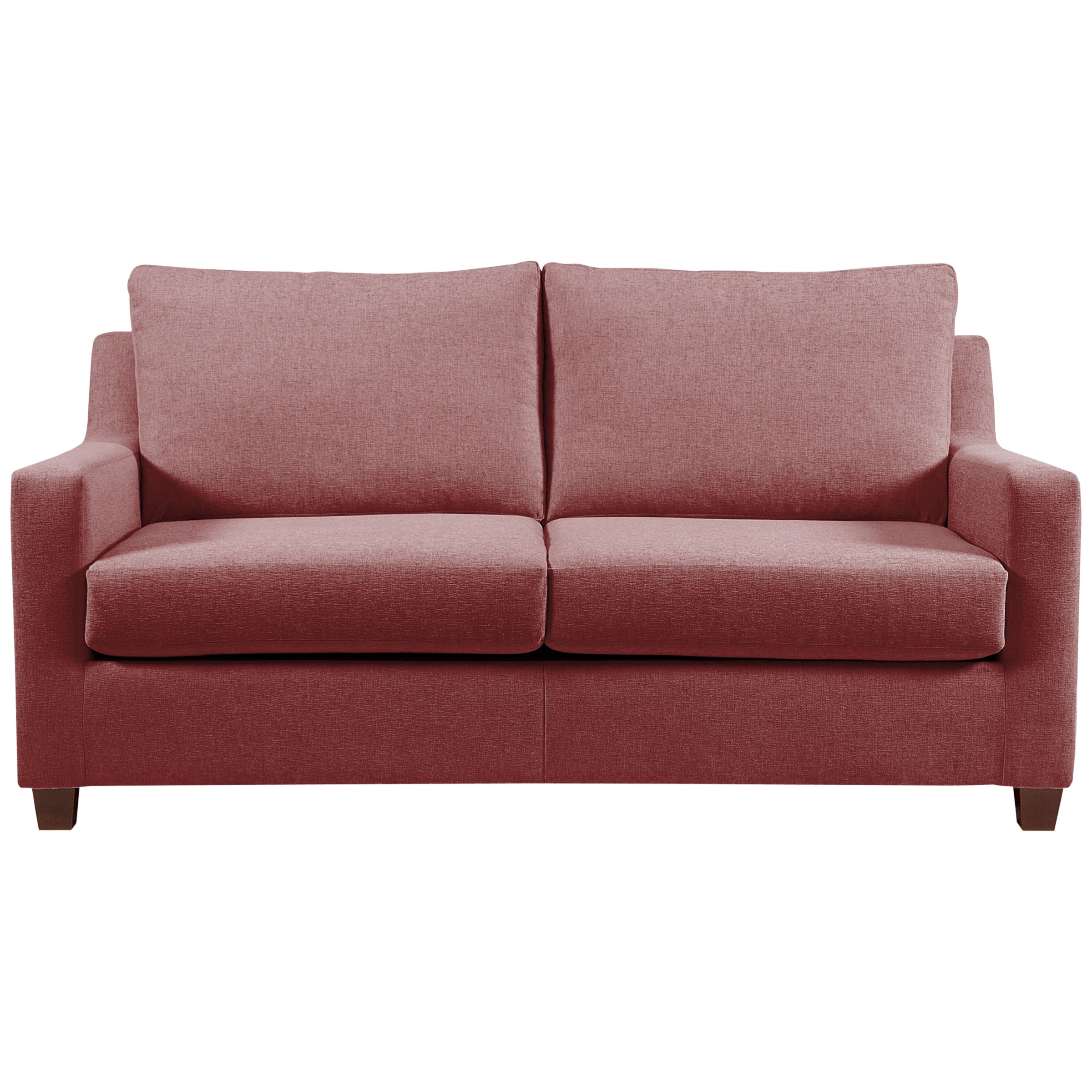 John Lewis Bizet Medium Sofa Beds with Open Sprung Mattress, Red, width 178cm