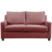 John Lewis Bizet Small Sofa Bed with Pocket Sprung Mattress, Red, width 158cm