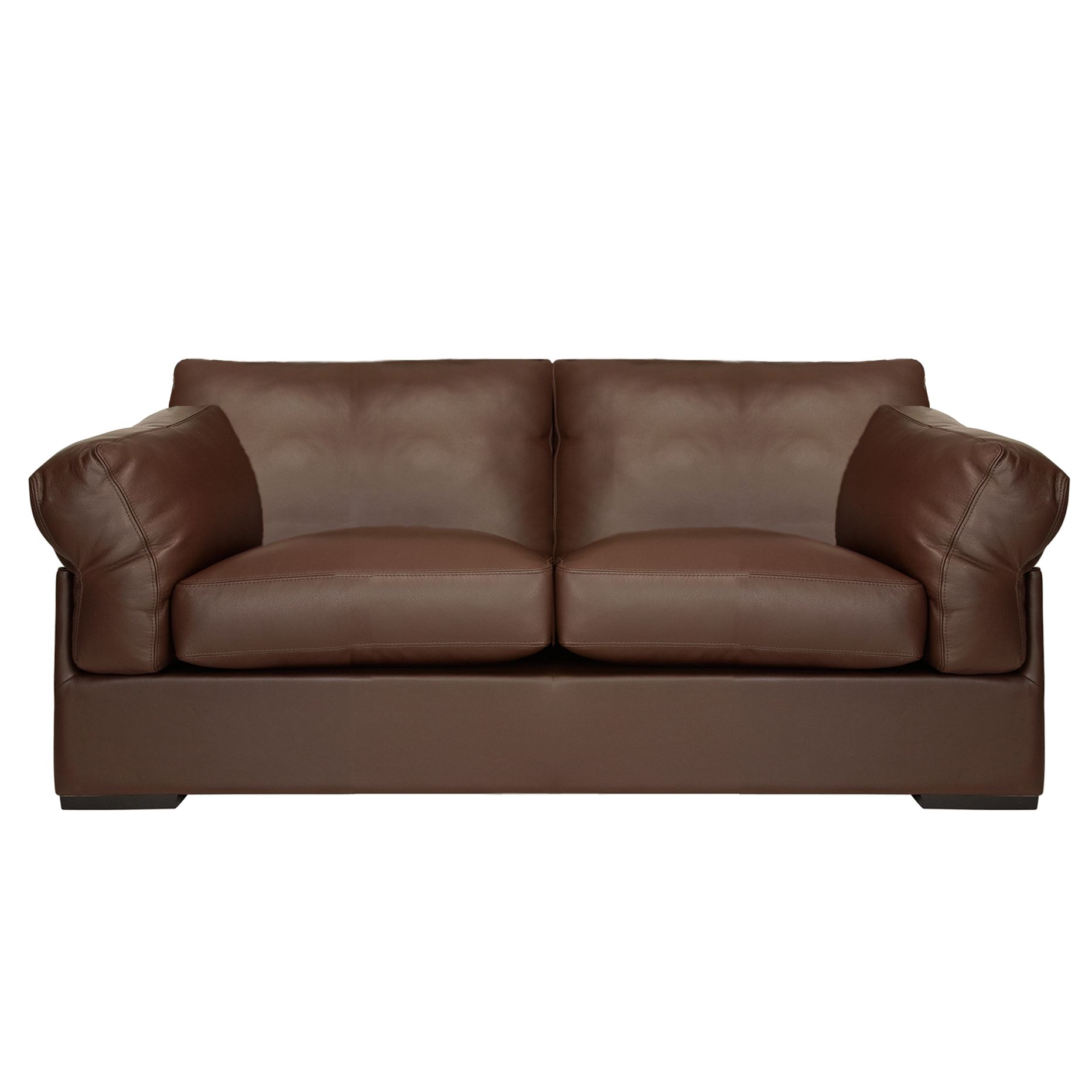 John Lewis Java Medium Sofa, Nature Brown, width 185cm