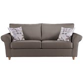 John Lewis Gershwin Large Sofa Bed with Open Sprung Mattress, Cocoa, width 228cm