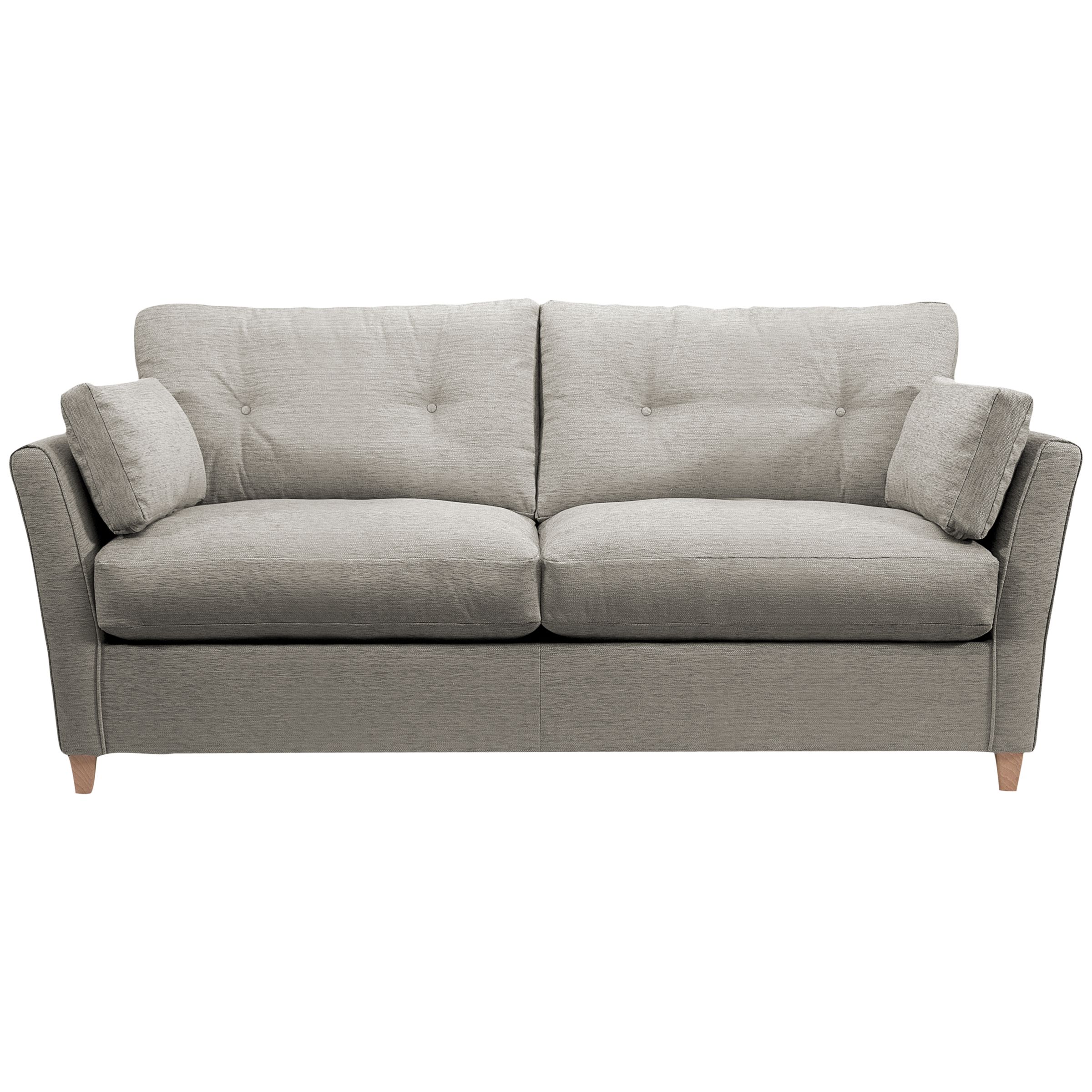 John Lewis Chopin Grand Sofabed with Memory Foam Mattress, Silver at John Lewis