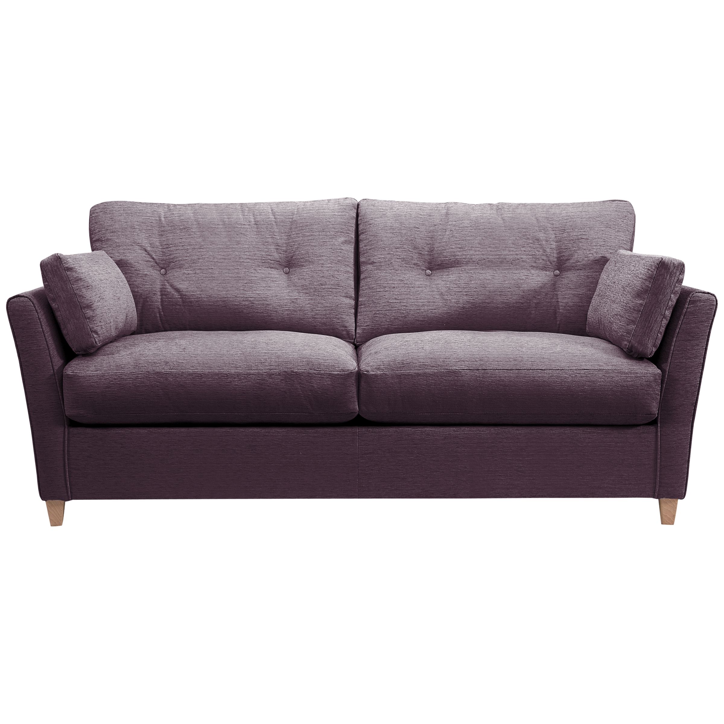 John Lewis Chopin Grand Sofabed with Pocket Sprung Mattress, Damson at John Lewis