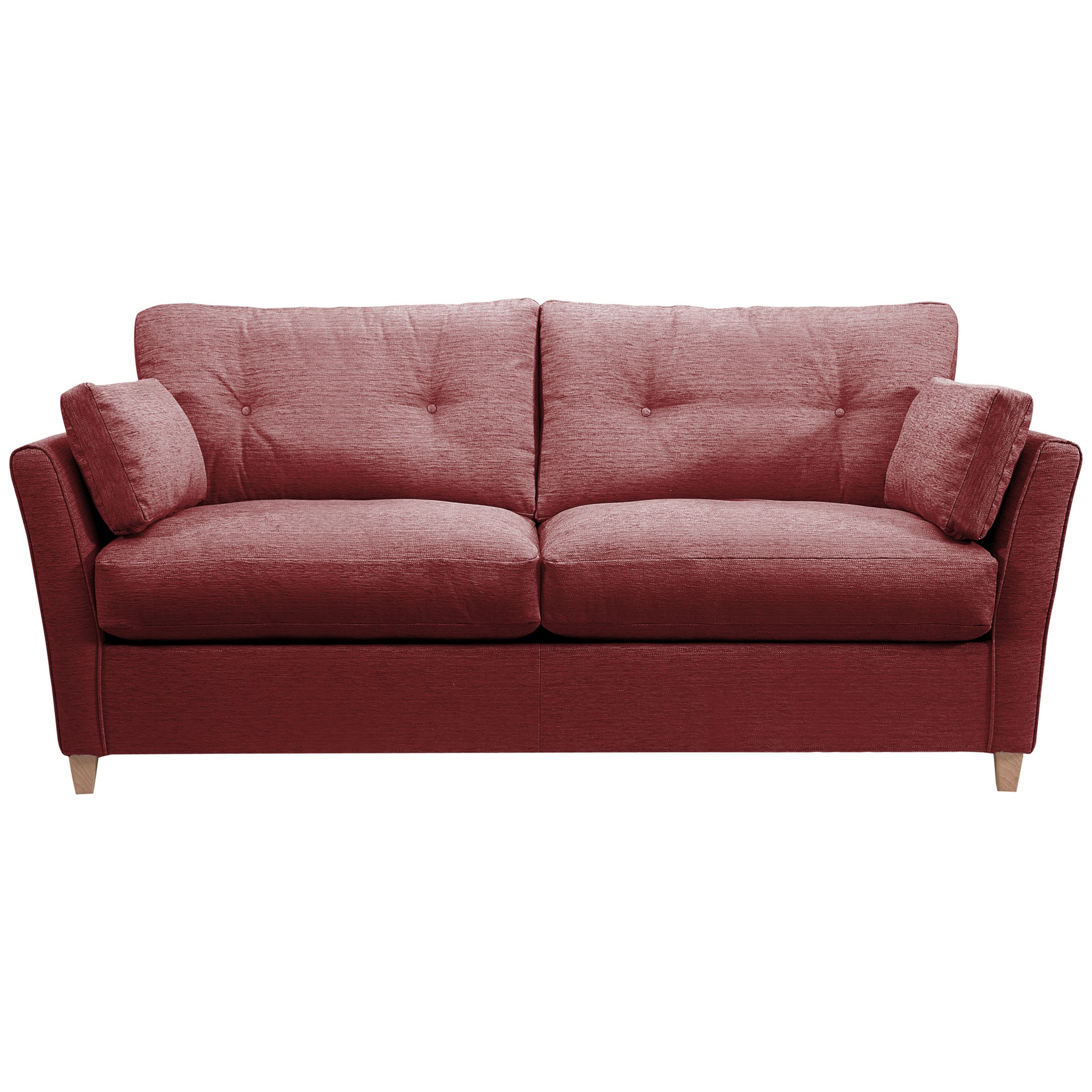 John Lewis Chopin Grand Sofabed with Pocket Sprung Mattress, Scarlet at John Lewis