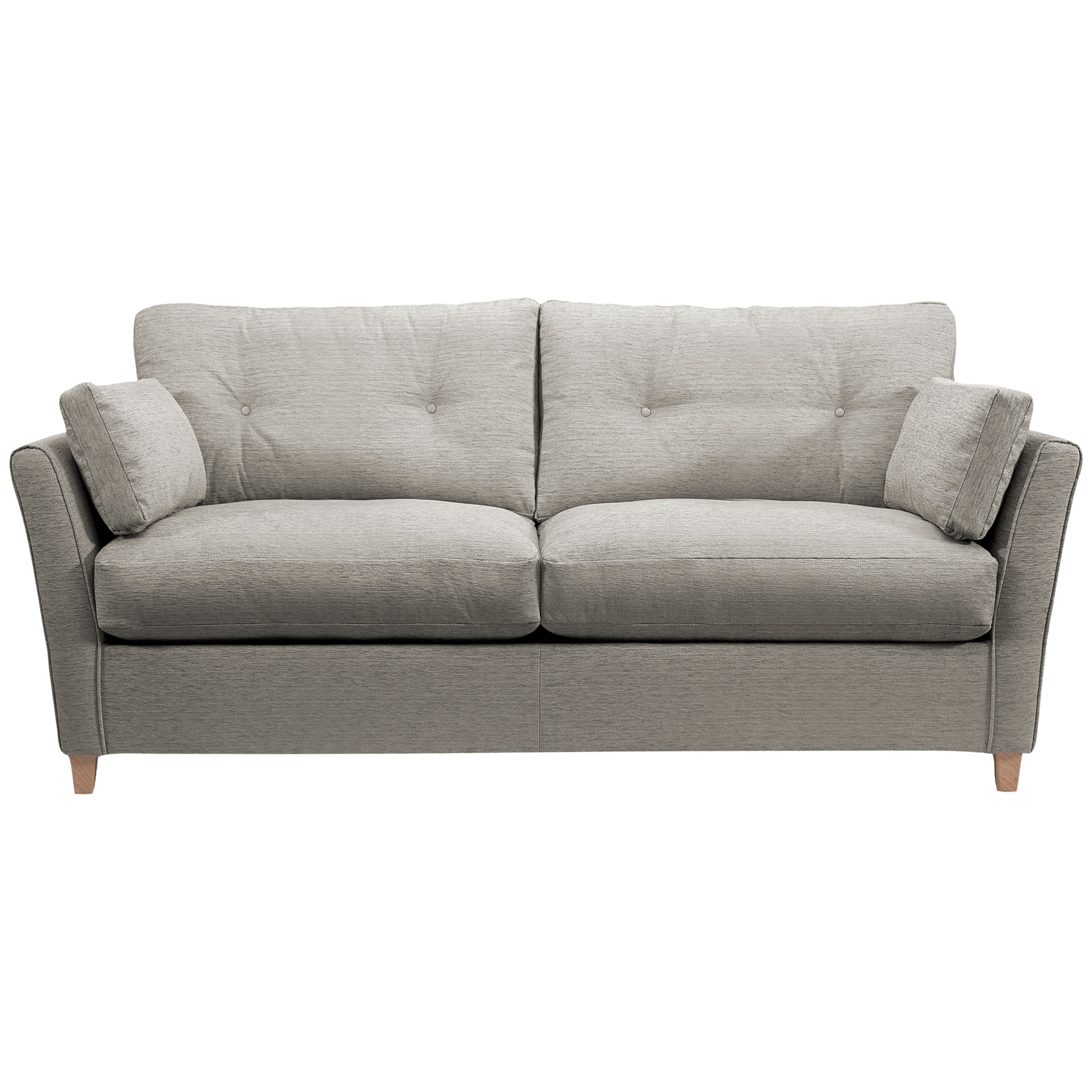 John Lewis Chopin Grand Sofabed with Pocket Sprung Mattress, Silver at John Lewis