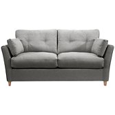 John Lewis Chopin Medium Sofa, Charcoal, width 184cm