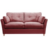 John Lewis Chopin Medium Sofa, Scarlet, width 184cm