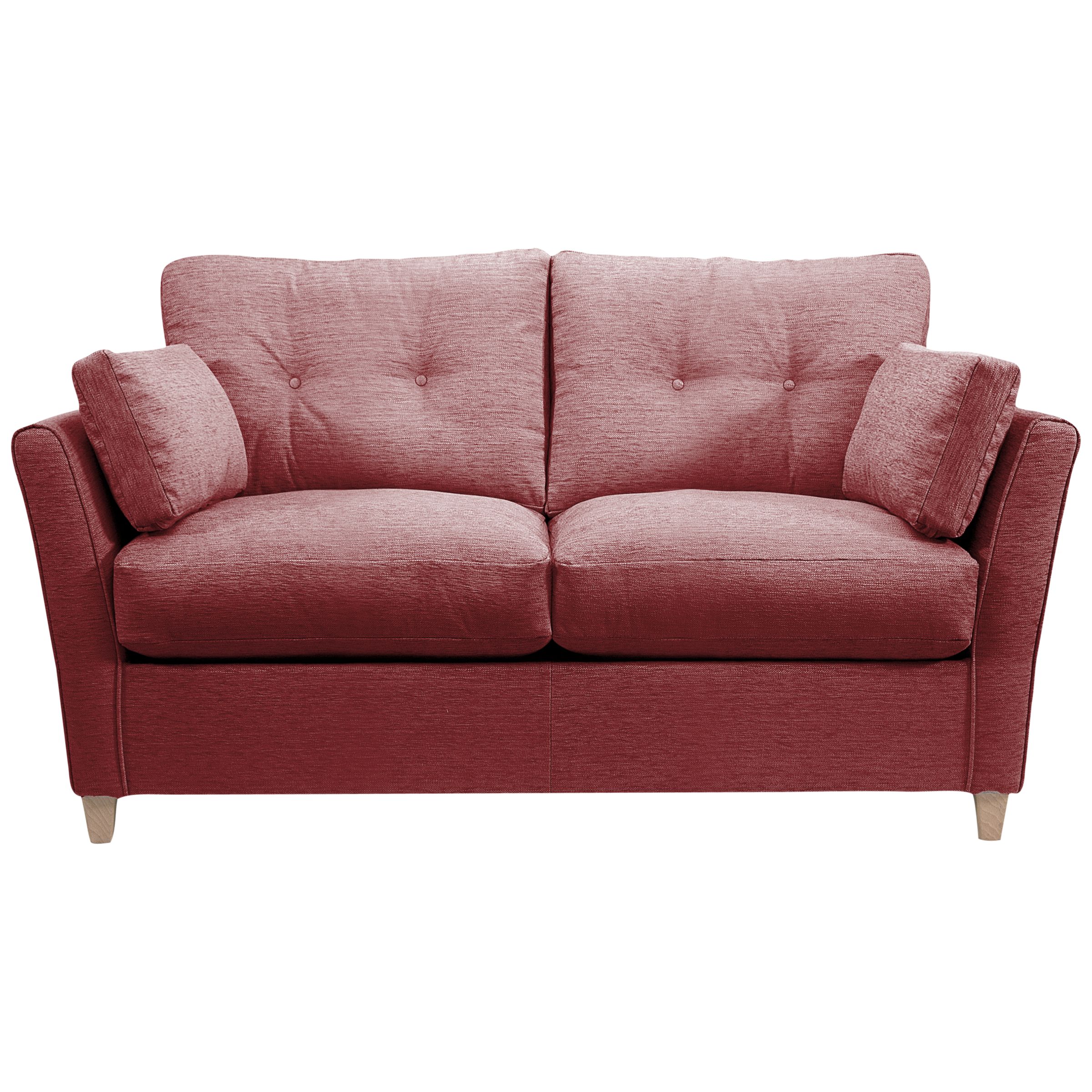 John Lewis Chopin Small Sofa, Scarlet, width 164cm