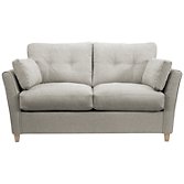 John Lewis Chopin Small Sofa, Silver, width 164cm