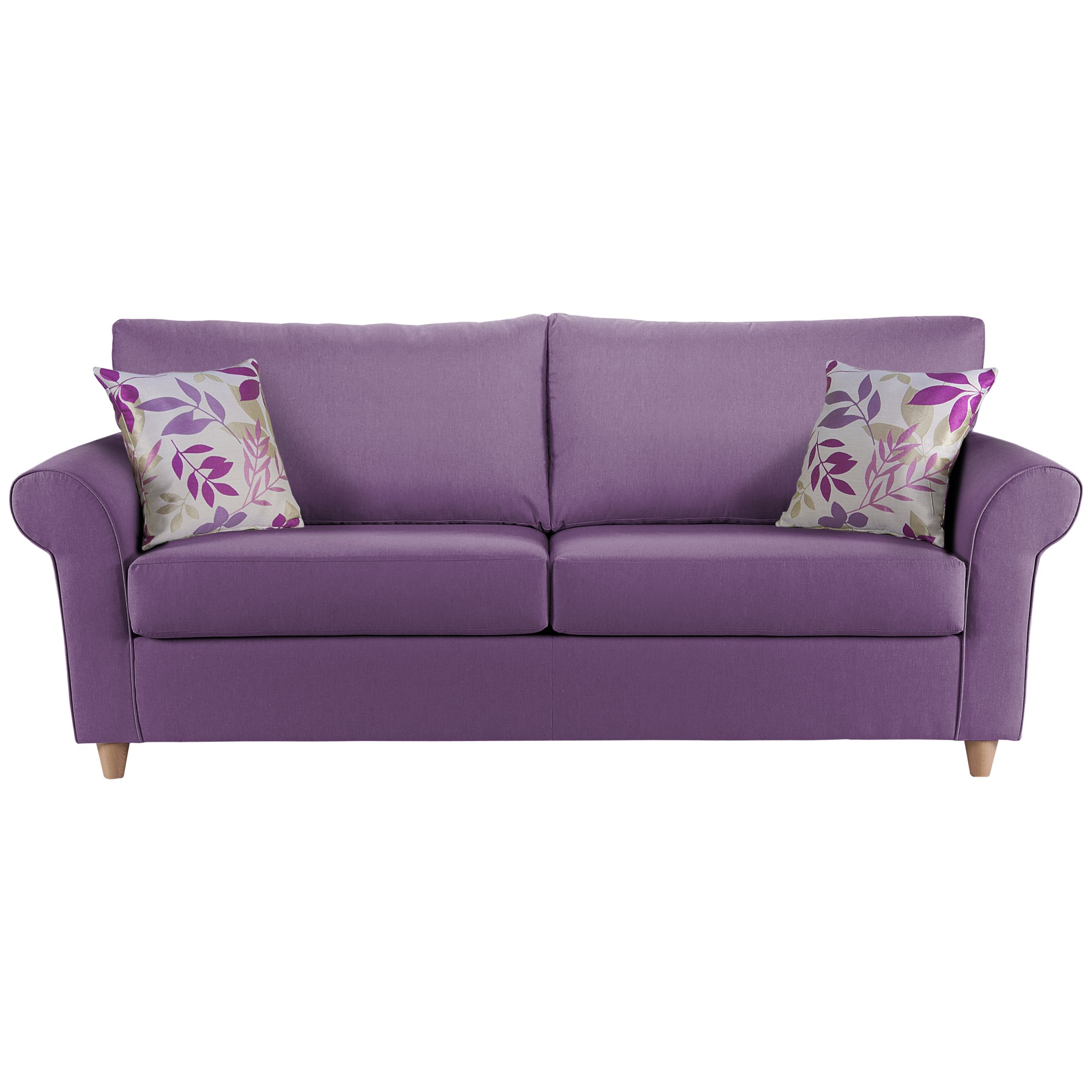John Lewis Gershwin Grand Sofabed with Pocket Sprung Mattress, Berry at JohnLewis