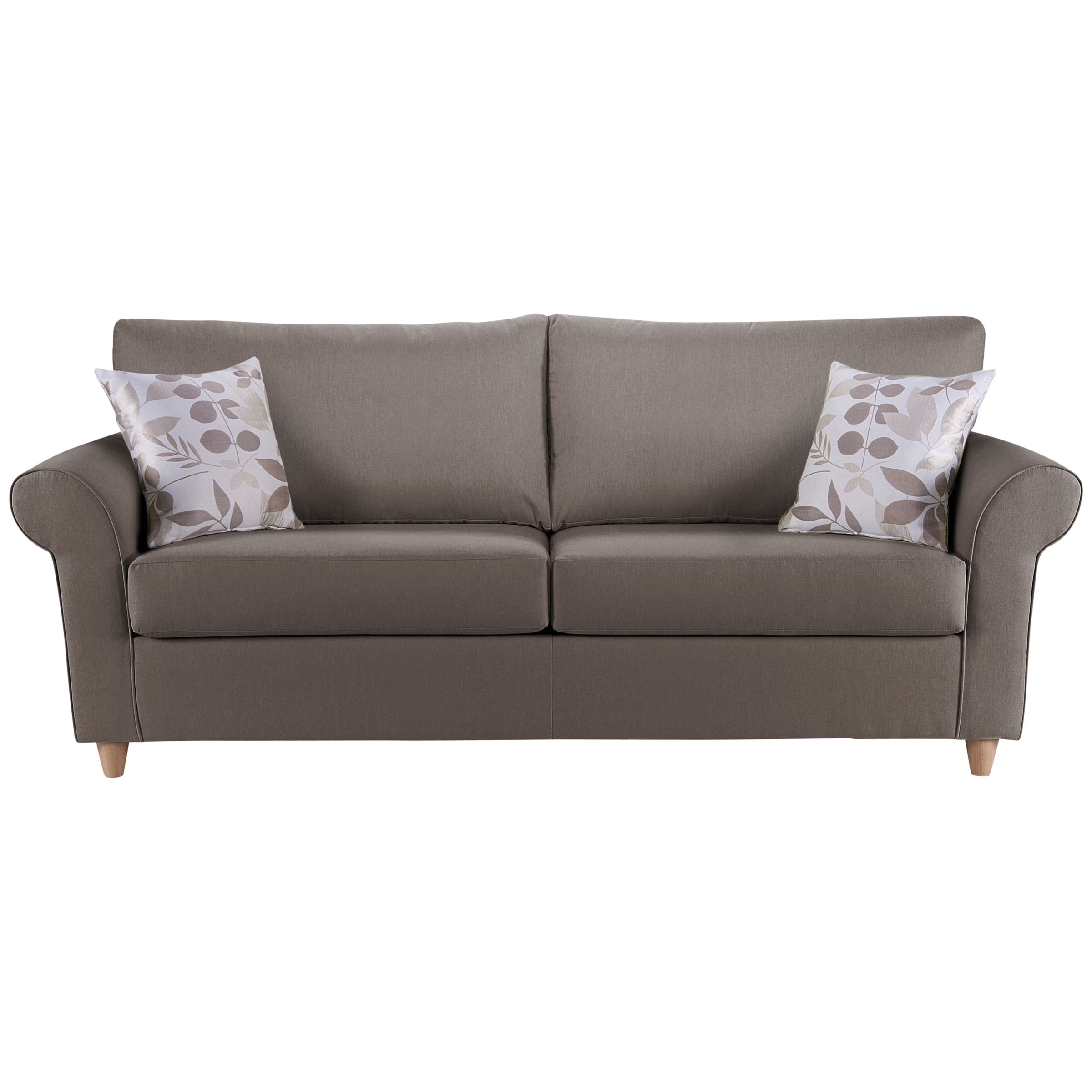 John Lewis Gershwin Grand Sofabed with Pocket Sprung Mattress, Cocoa at JohnLewis