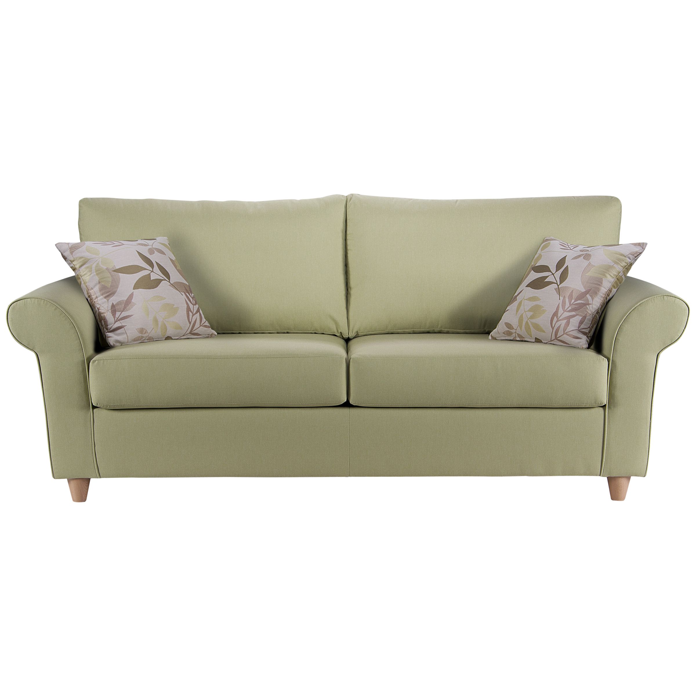 John Lewis Gershwin Large Sofabed with Memory Foam Mattress, Apple at John Lewis