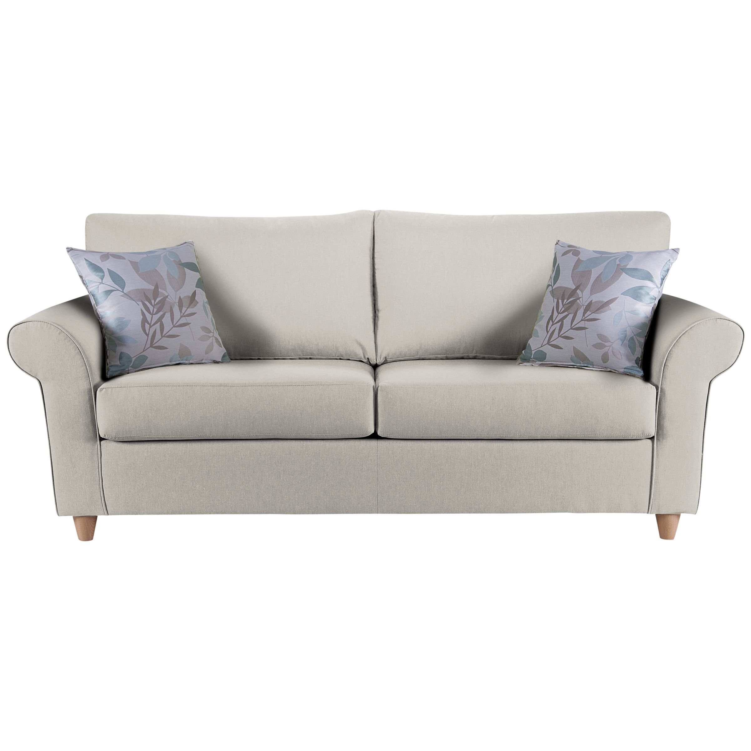 John Lewis Gershwin Large Sofabed with Memory Foam Mattress, Maize at JohnLewis