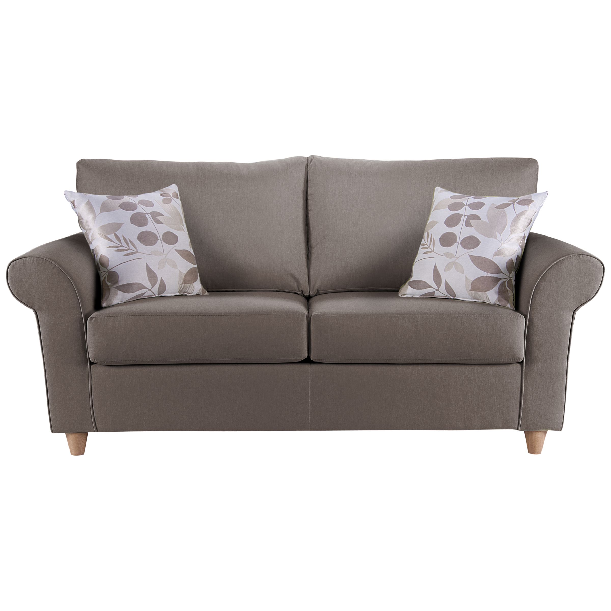 John Lewis Gershwin Medium Sofabed with Memory Foam Mattress, Cocoa at John Lewis