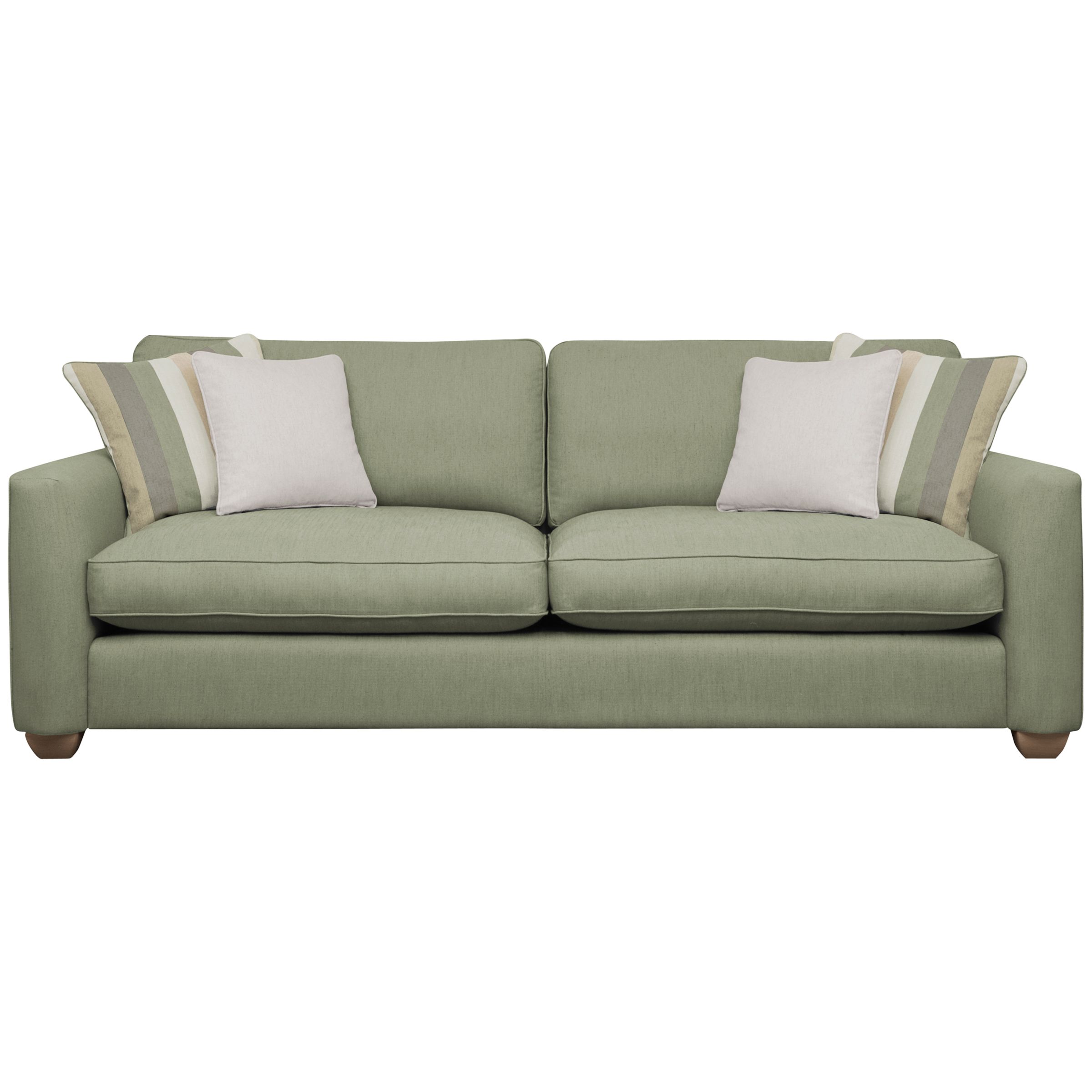 John Lewis Walton Grand Sofa, Sage, width 233cm
