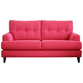John Lewis Lainie Small Sofa, Fuchsia, width 165cm