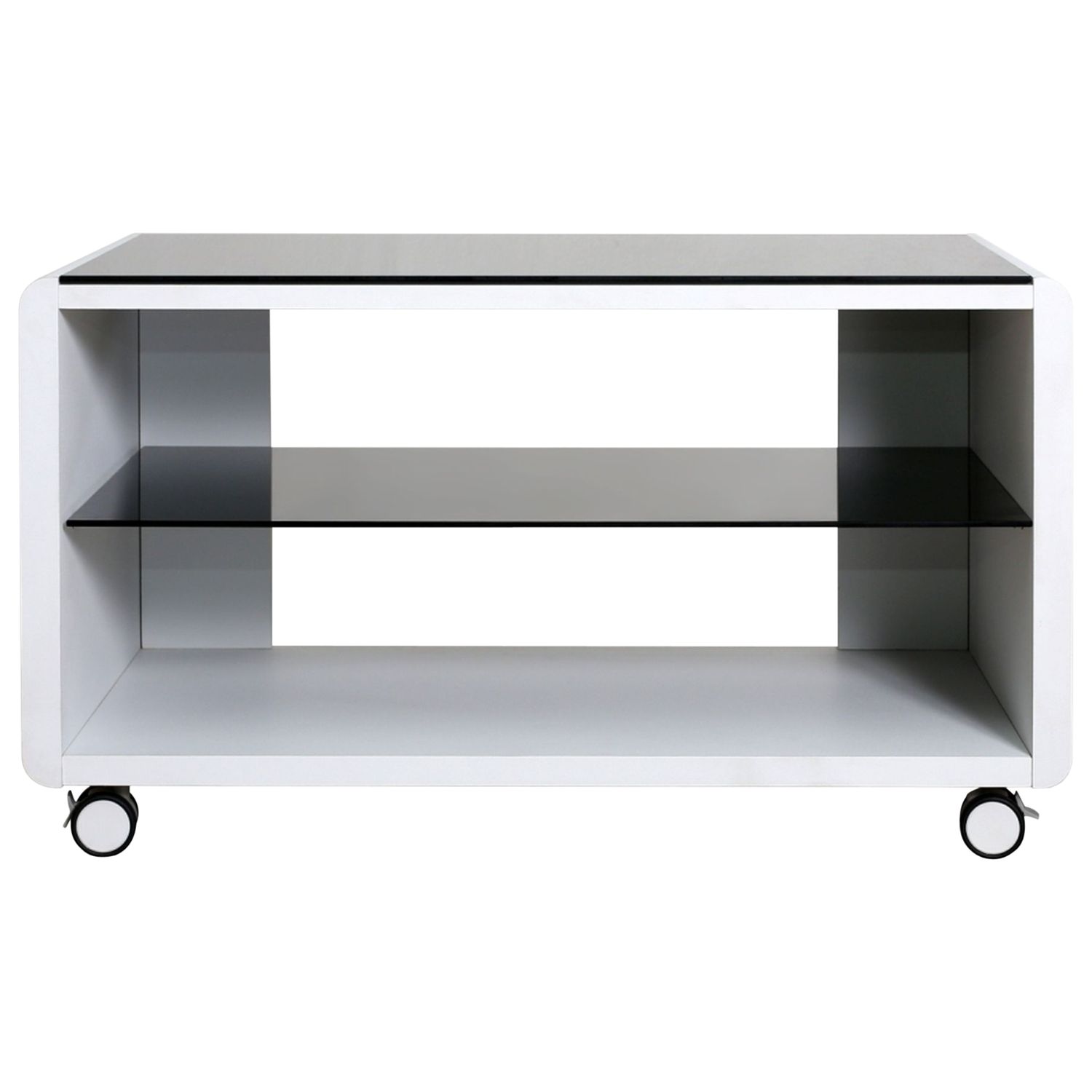 Optimum Concept 800 TV Stand for up to 32-inch TVs, White, width 80cm