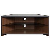 Optimum Space 1000 TV Stand for up to 42-inch TVs, Carbon/Walnut, width 100cm