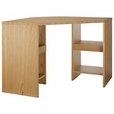 John Lewis Abacus Corner Desk, Oak, width 137cm
