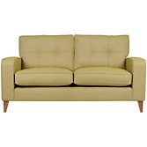 John Lewis Fred Small Sofas, Verve Lime, width 159cm