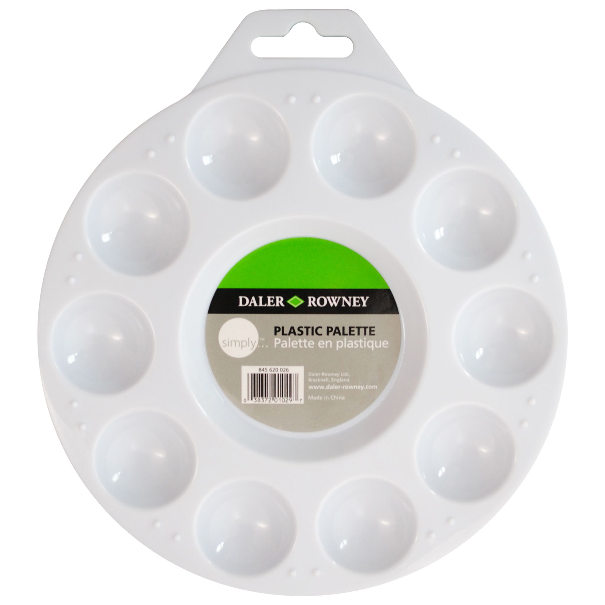 Daler-Rowney Simply Mixing Palette, 10 Well