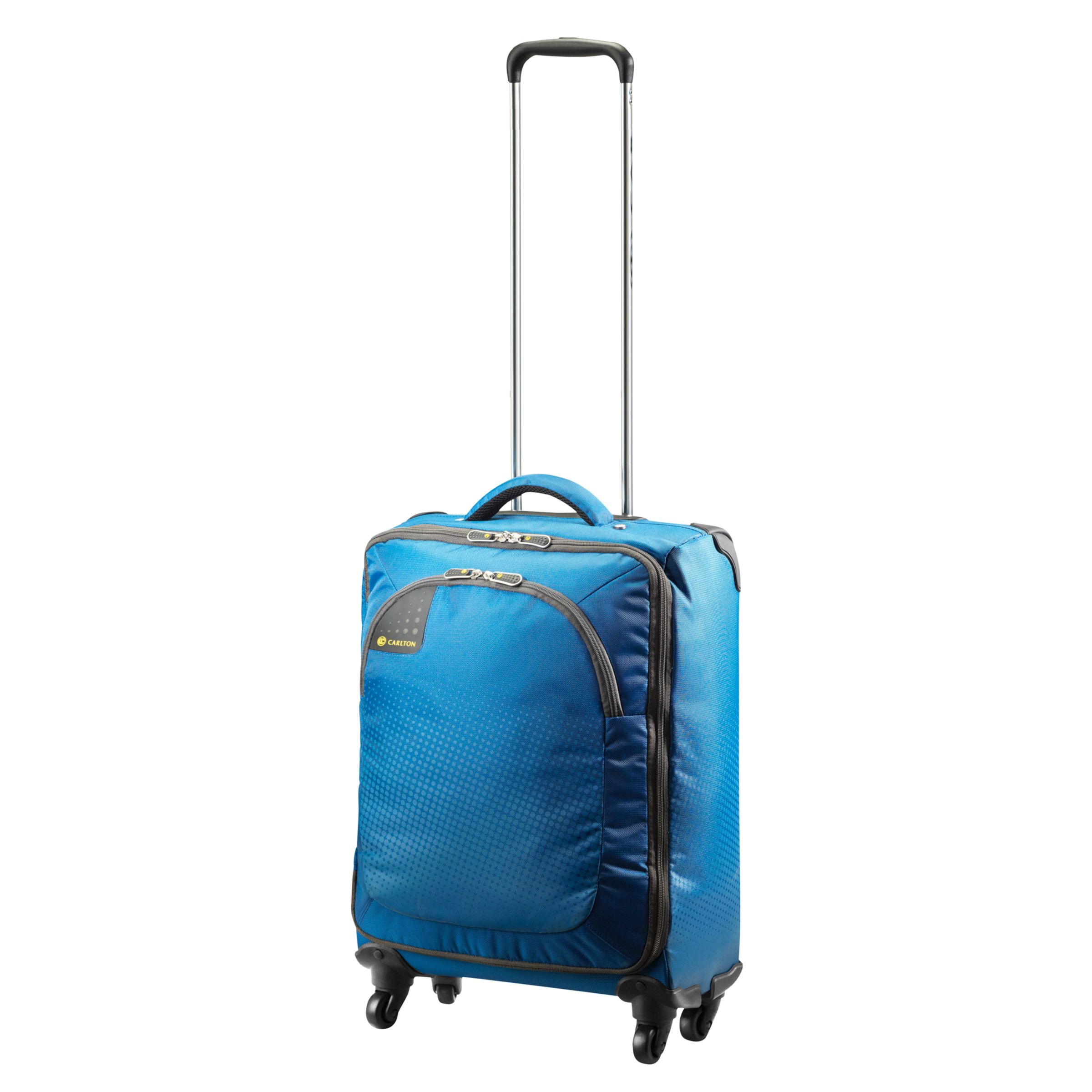 Carlton Tribe 4-Wheel Spinner Suitcase, Caribbean Blue, Small