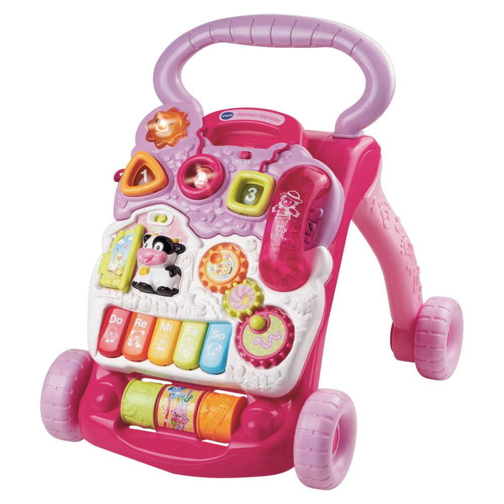 V-Tech First Steps Babywalker, Pink