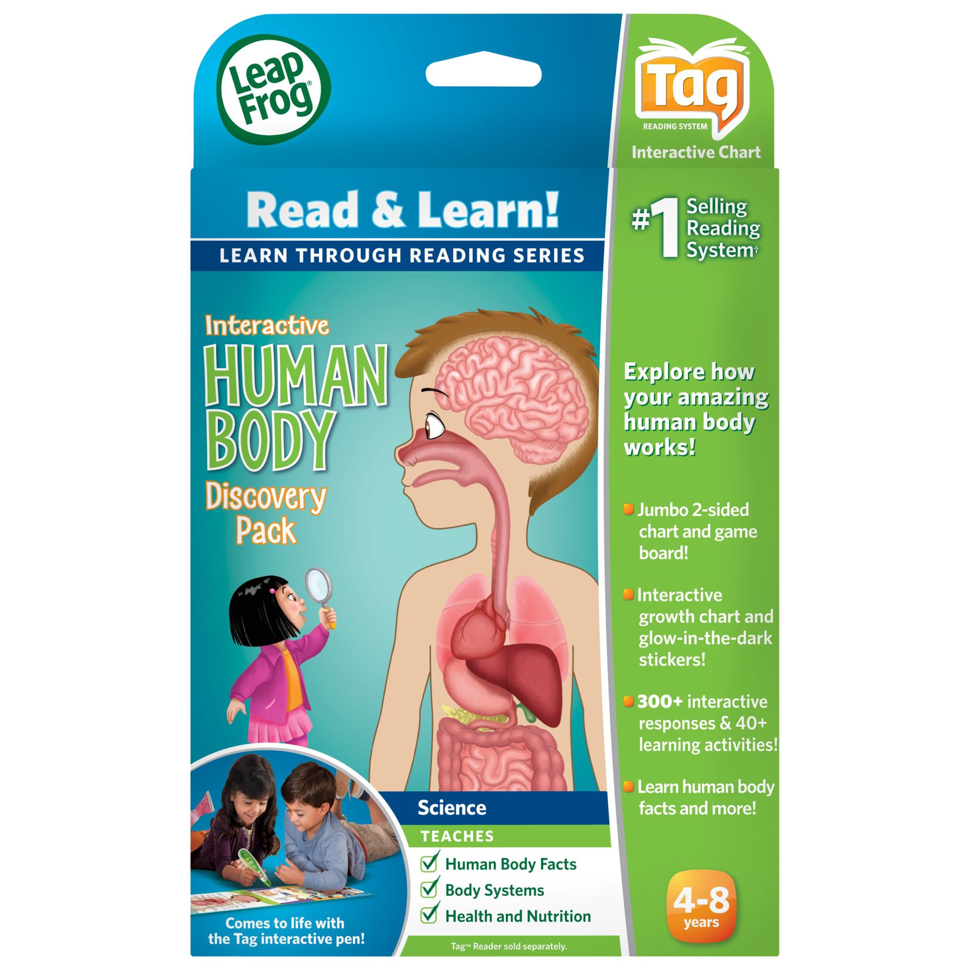LeapFrog Tag Human Body Chart