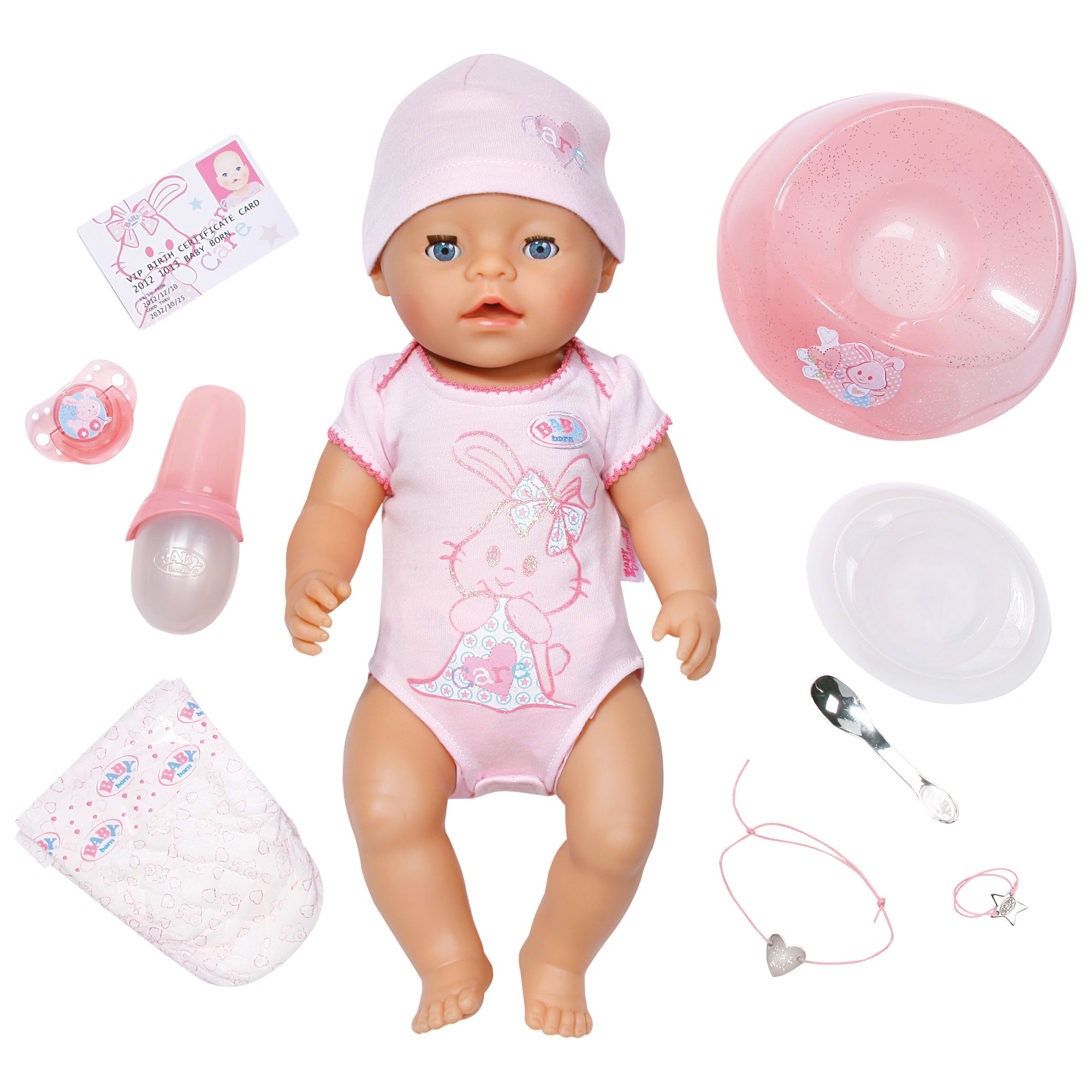 Baby Born Interactive Doll, Girl