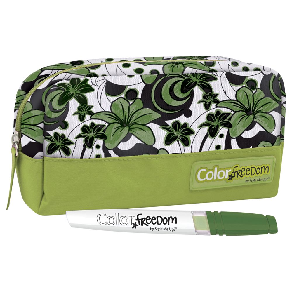 Style Me Up Colour Freedom Green Pencil Case