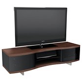 BDI Ola 8137 TV Stand for up to 65-inch TVs, Chocolate Stained Walnut, width 175cm