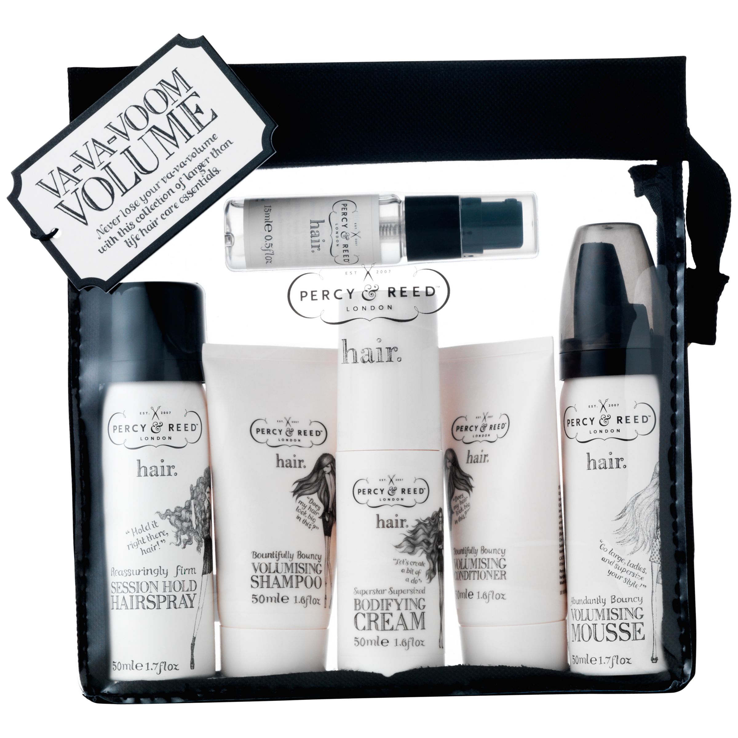 Percy & Reed Va Va Volume Travel Set