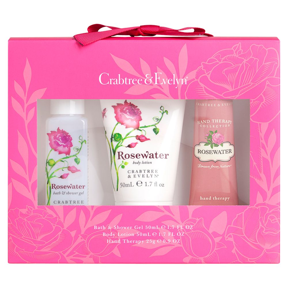 Crabtree & Evelyn Rosewater Little Luxuries Gift Set