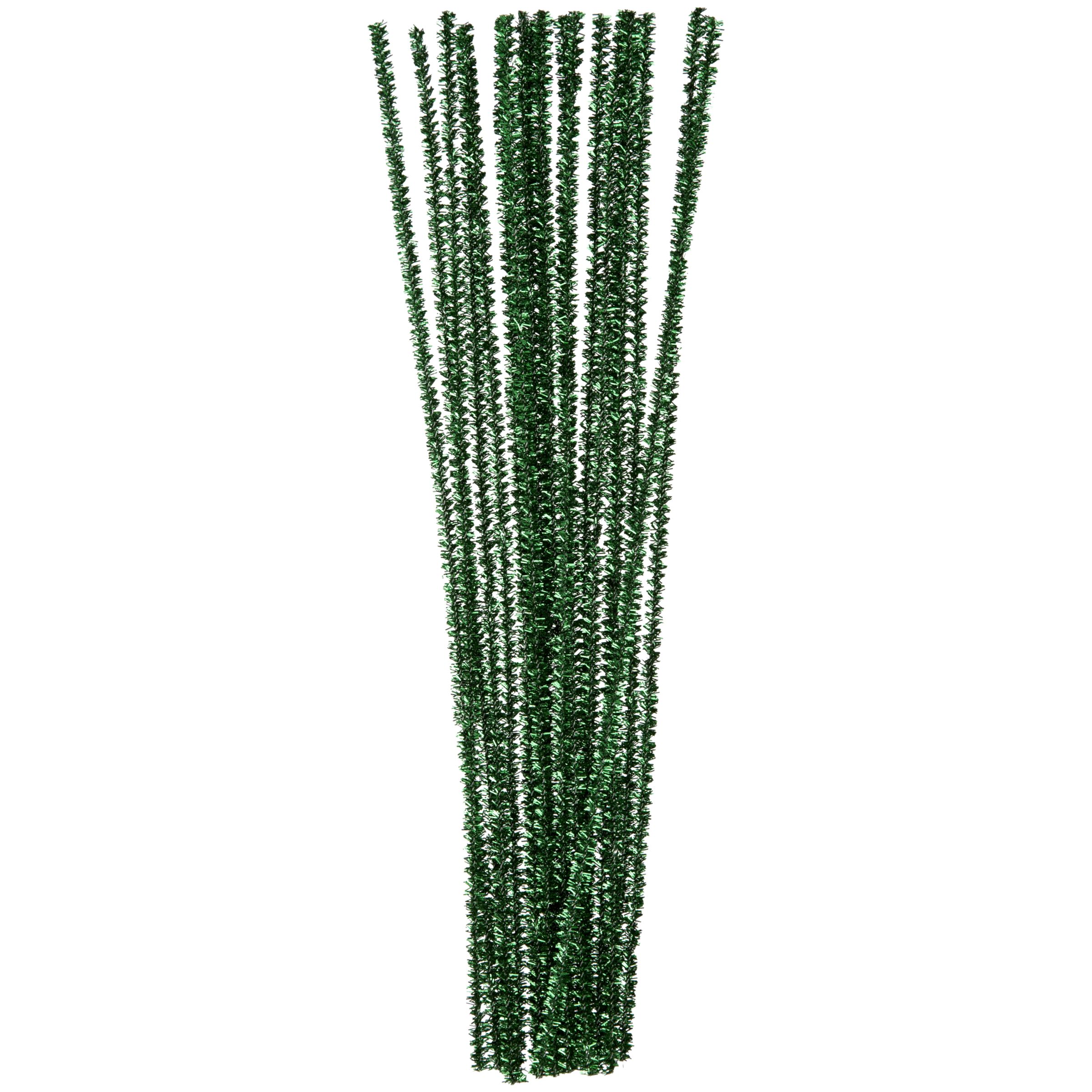 John Lewis Pipe Cleaners, Pack of 30, Green