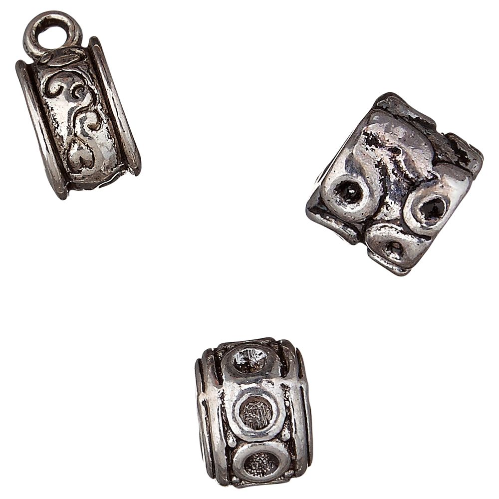 Groves A La Mode Enamel Barrel Charms, Pack of 3