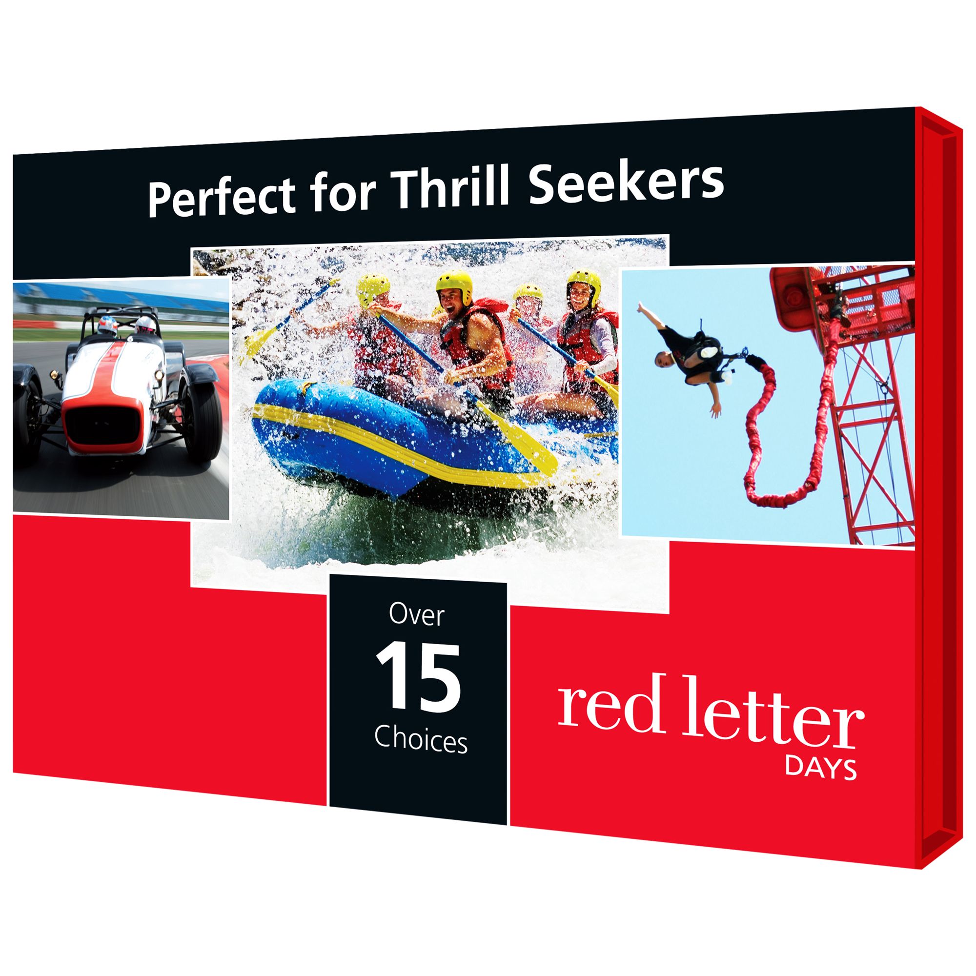Red Letter Days Perfect Thrill Seekers for 1- 3 People