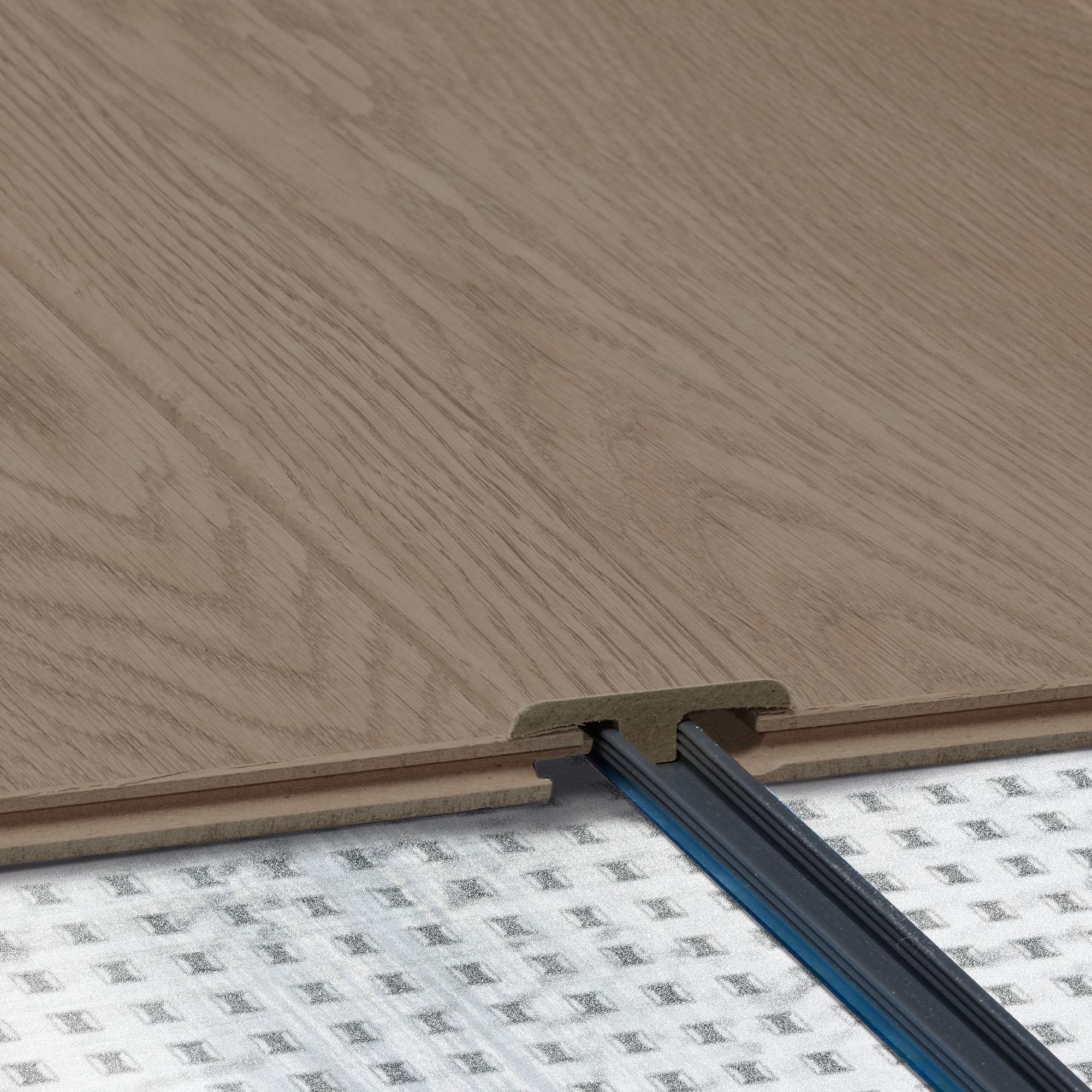 Balterio True Match Floor T-Bar, Hermitage Oak, 1.2m