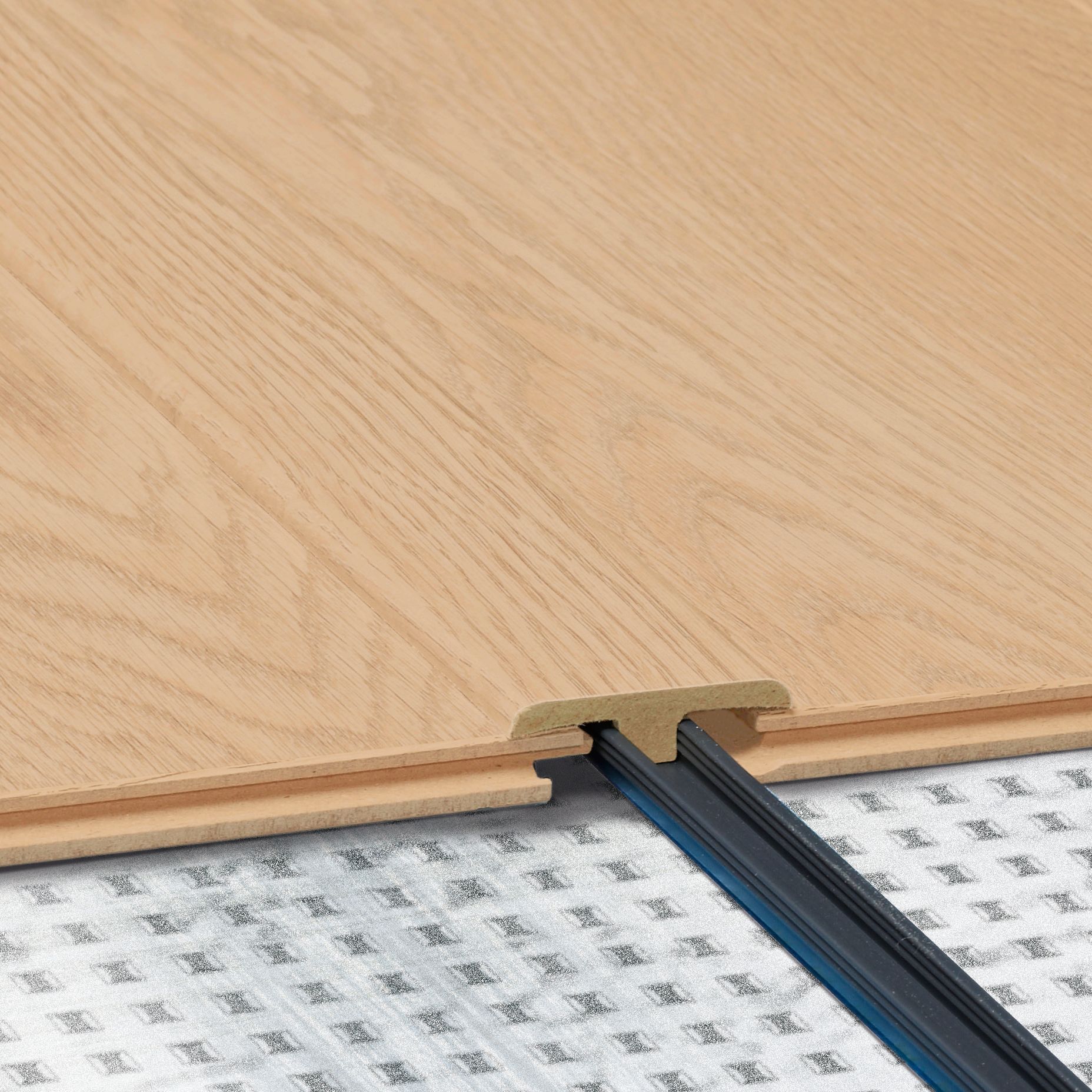 Balterio True Match Floor T-Bar, Refined Oak, 1.2m