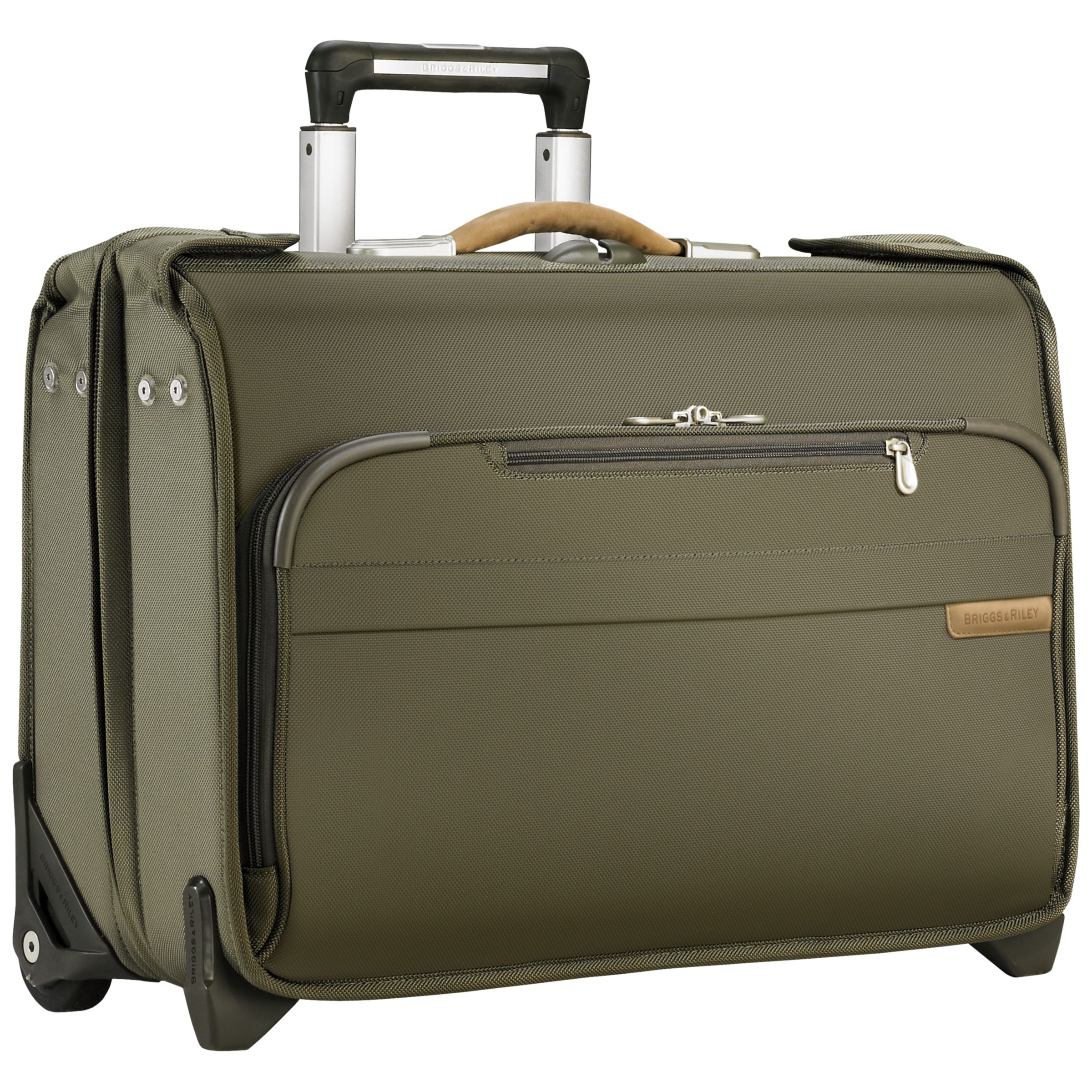 Briggs & Riley Baseline Carry-On 2-Wheel Garment Bag, Olive