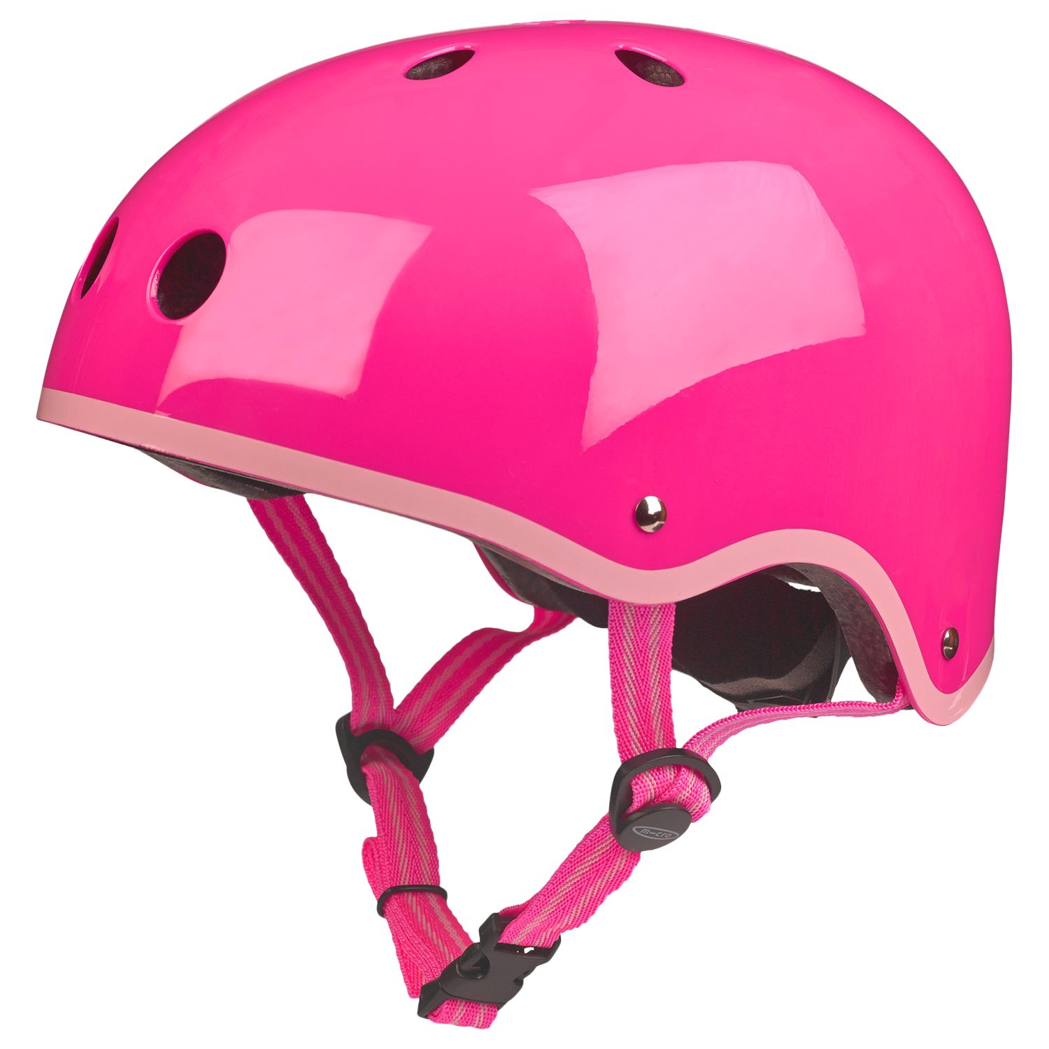 Micro Scooters Safety Helmet, Medium, Neon Pink
