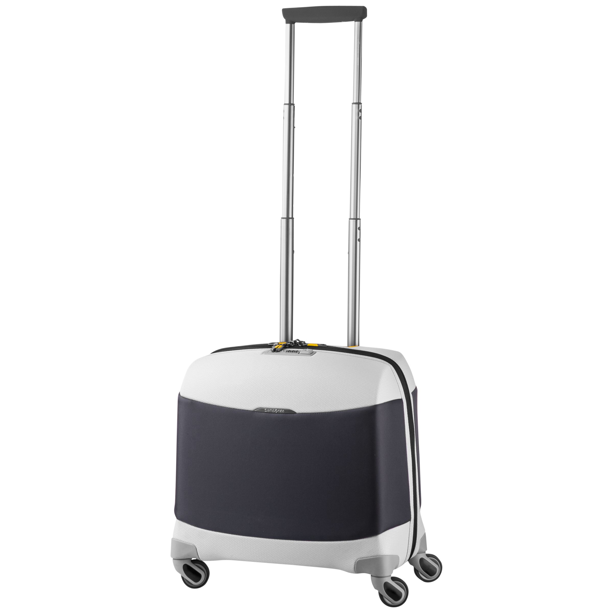 Samsonite Litesphere 16.4" Laptop 4-Wheel Mobile Office, Silver