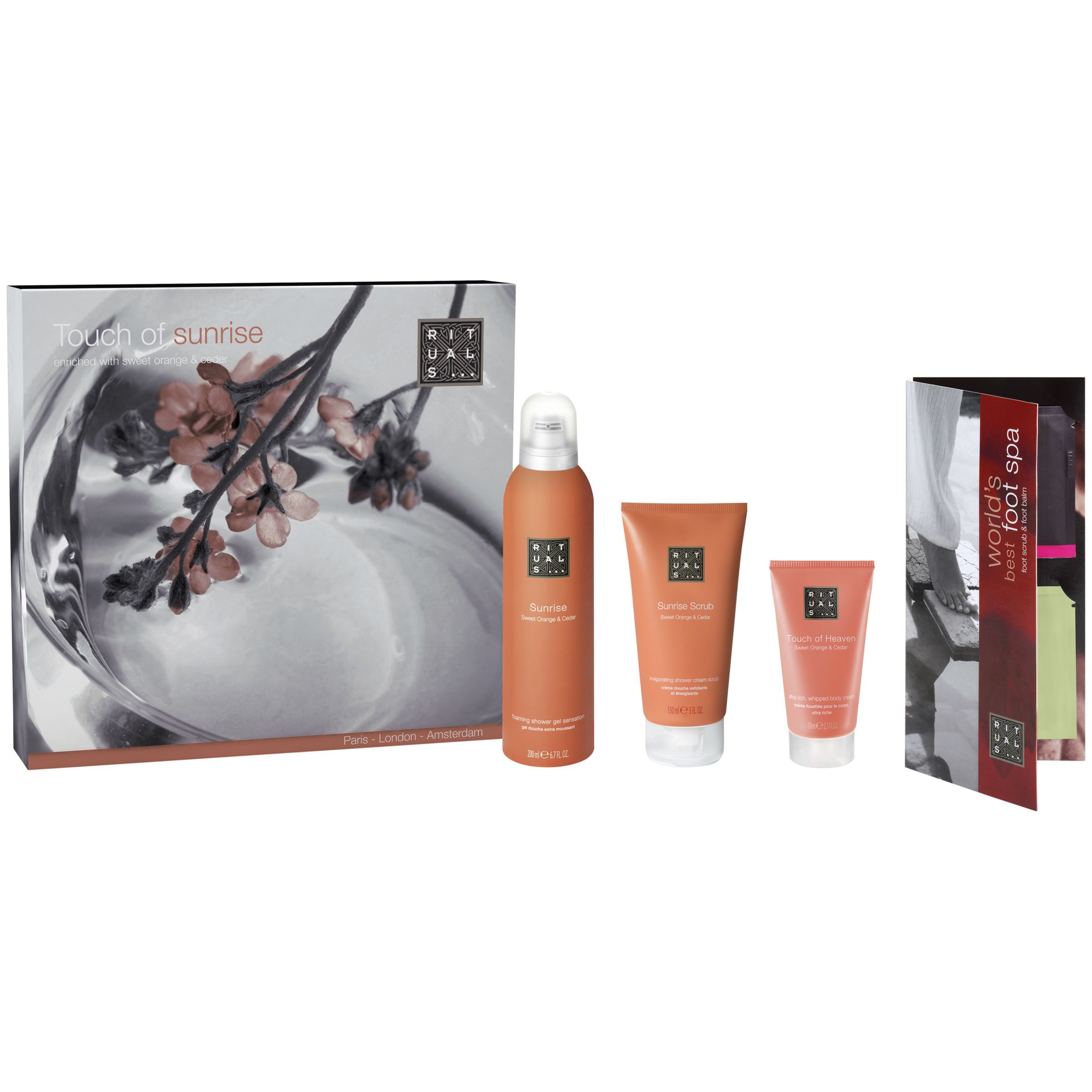 Rituals Touch Of Sunrise Bath and Body Gift Set