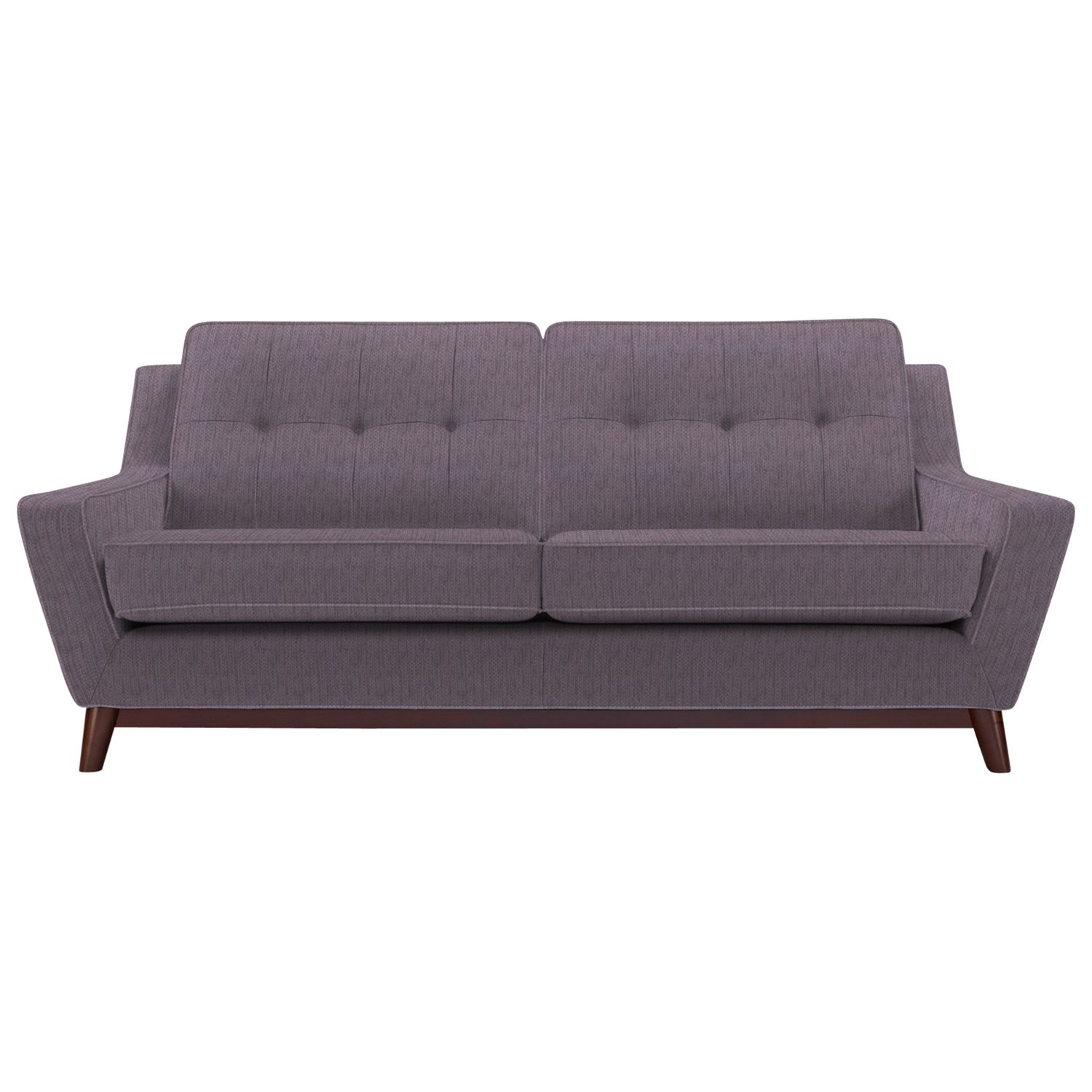 G Plan Vintage The Fifty Three Large Sofa, Weave Plum, width 199cm
