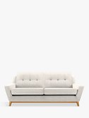G Plan Vintage The Fifty Three Large Sofa, Marl Cream, width 199cm